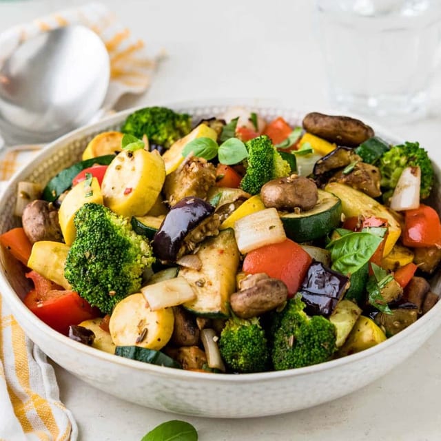 Vegetables.