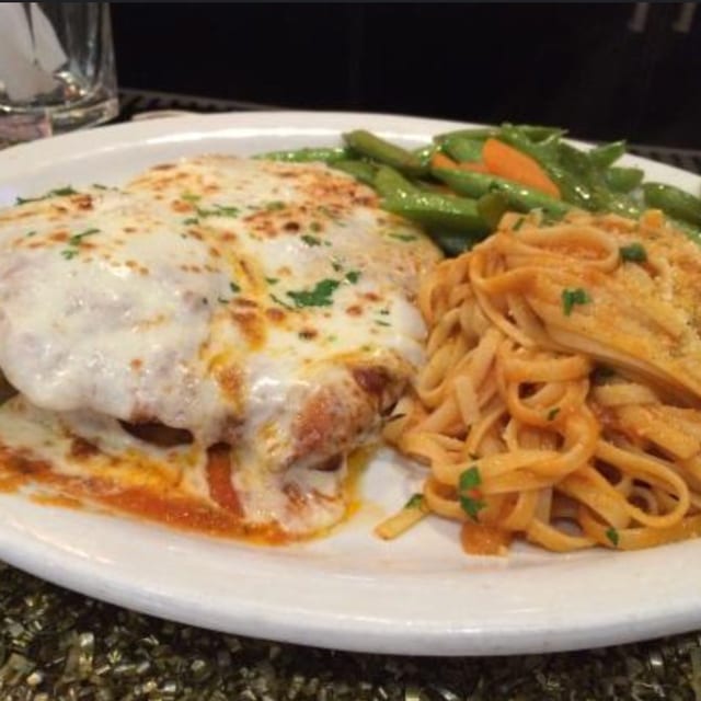 Jr. Chicken Parmigiana.
