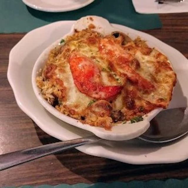 Baked Stuffed Mushrooms.