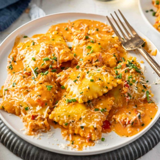 Lobster Ravioli.
