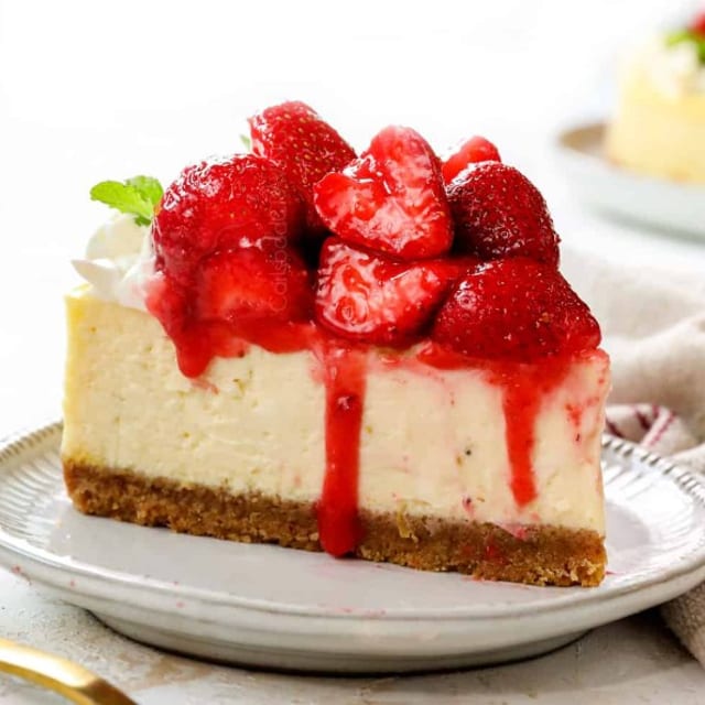 Strawberry Cheesecake.