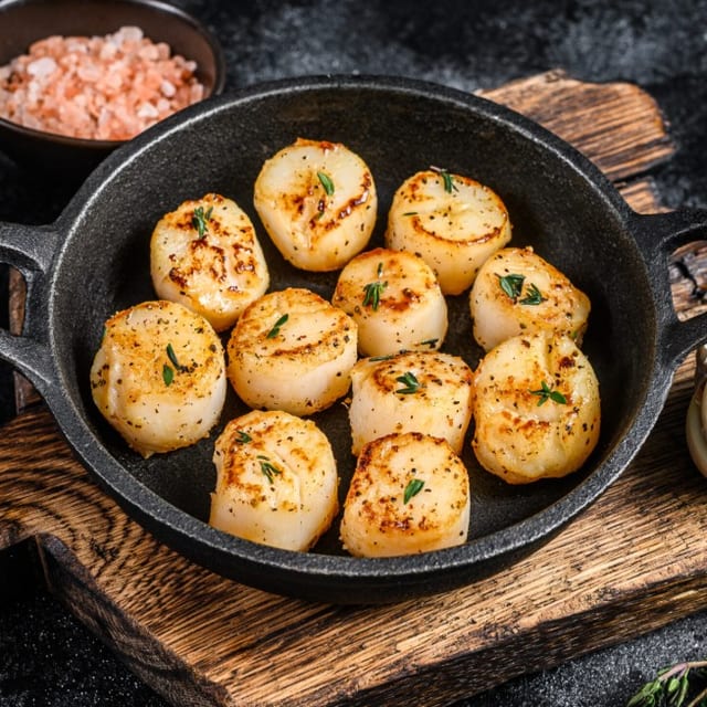 Fried Scallops Side.