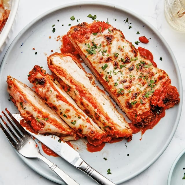 Chicken Parmigiana.