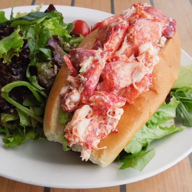 Lobster Roll Special and Salad Bar.