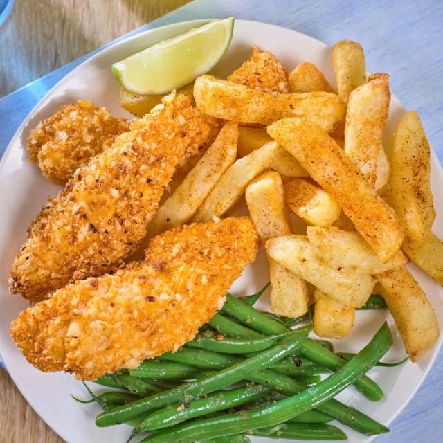 Chicken & Chips.