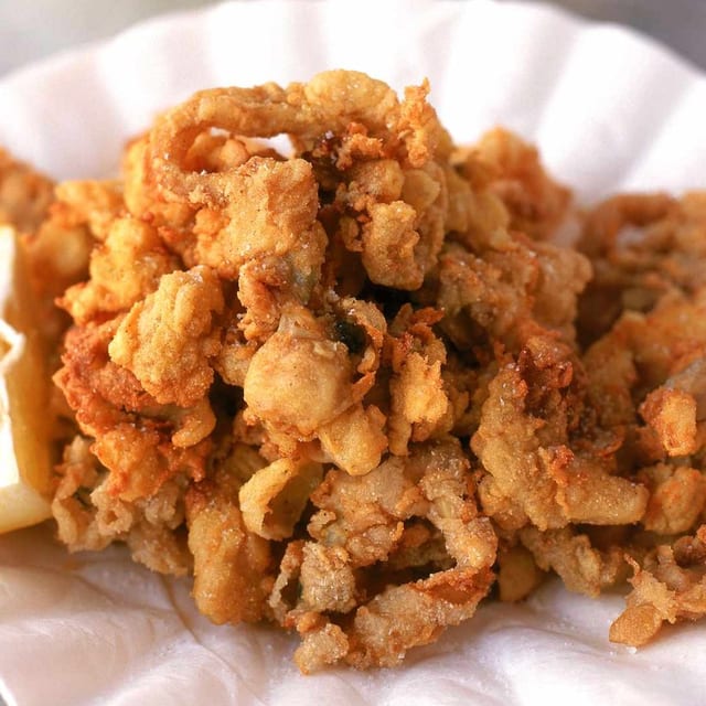Fried Clams & Scallops.