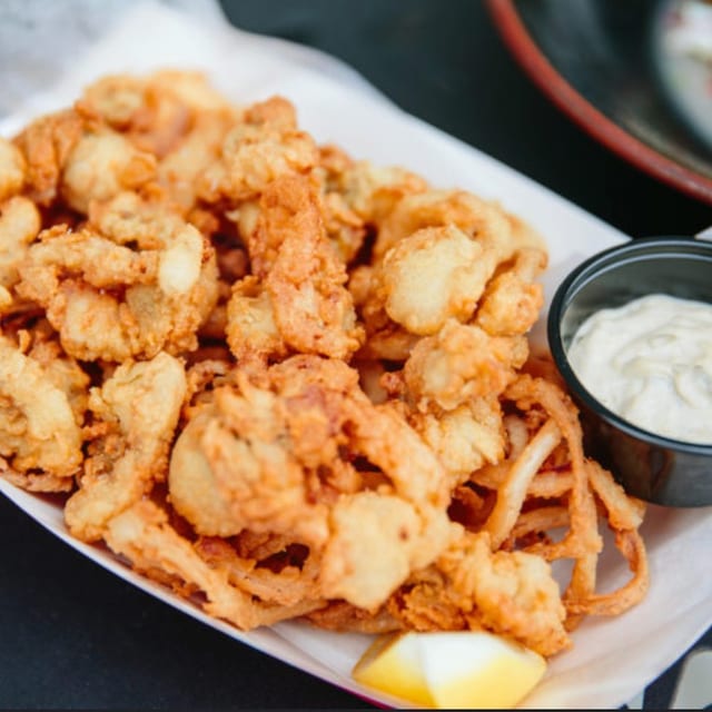 Fried Clam & Shrimp.