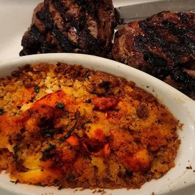 Twin Filet & Lobster Pie.