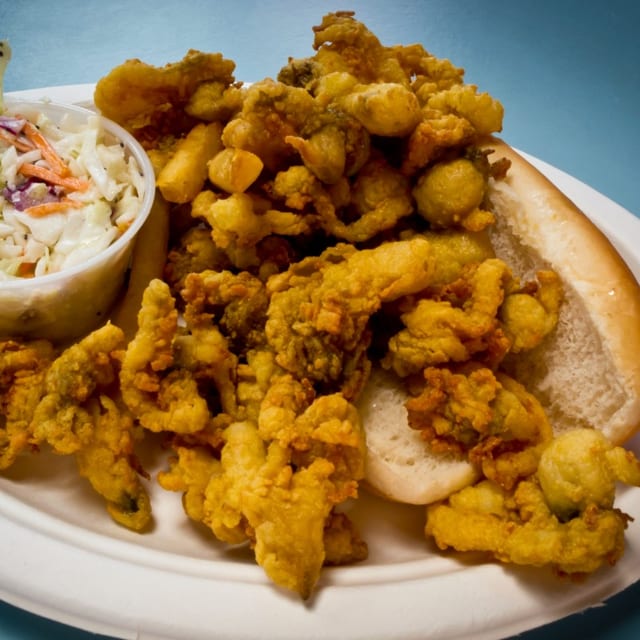 Fried Clams & Haddock.