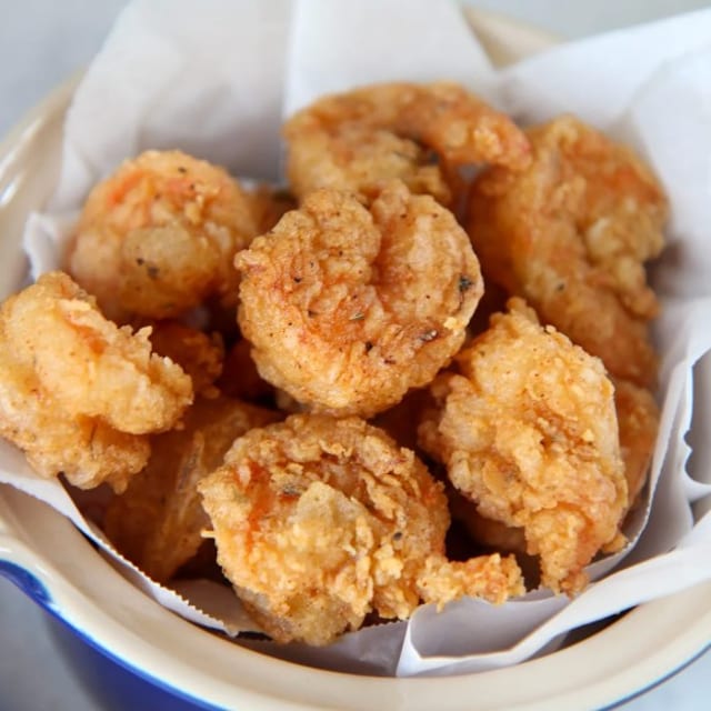 Fried Jumbo Shrimp.