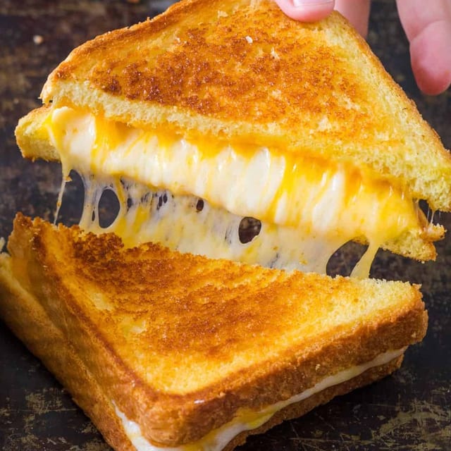 Grilled Cheese Sandwich.